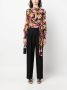 PINKO Blouse met bloemenprint Zwart - Thumbnail 2