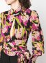 PINKO Blouse met bloemenprint Zwart - Thumbnail 5