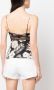 PINKO Tanktop met bloemenprint Zwart - Thumbnail 4