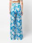 PINKO Broek met bloemenprint Blauw - Thumbnail 4