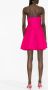 PINKO Strapless jurk Roze - Thumbnail 4