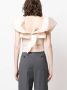 PINKO Gesmockte blouse Roze - Thumbnail 4