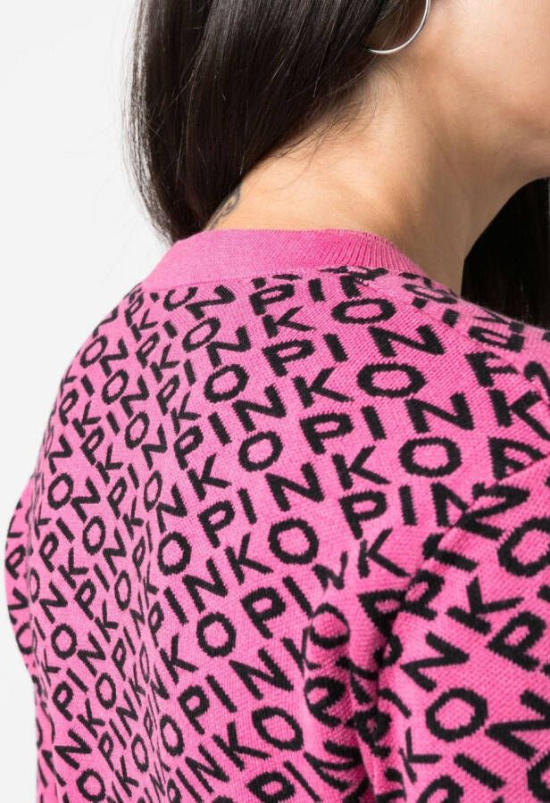 PINKO Gestreept vest Roze