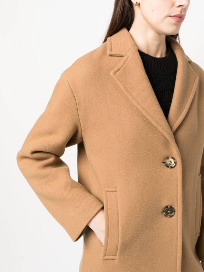 PINKO Jas met enkele rij knopen Bruin