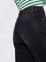PINKO Jeans met gerafeld effect dames Spandex Elastane Polyester katoenkatoen 24 Zwart - Thumbnail 3