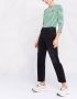 PINKO Jeans met gerafeld effect dames Spandex Elastane Polyester katoenkatoen 24 Zwart - Thumbnail 4