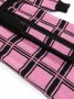 Pinko Kids Geruit vest Roze - Thumbnail 3