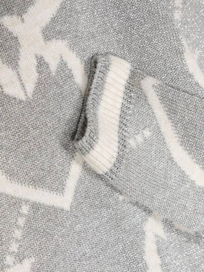 Pinko Kids Intarsia trui Wit