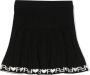 Pinko Kids Intarsia rok Zwart - Thumbnail 2