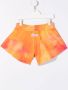 Pinko Kids Shorts met geborduurd logo Oranje - Thumbnail 2