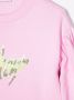 Pinko Kids T-shirt met logoprint Roze - Thumbnail 3