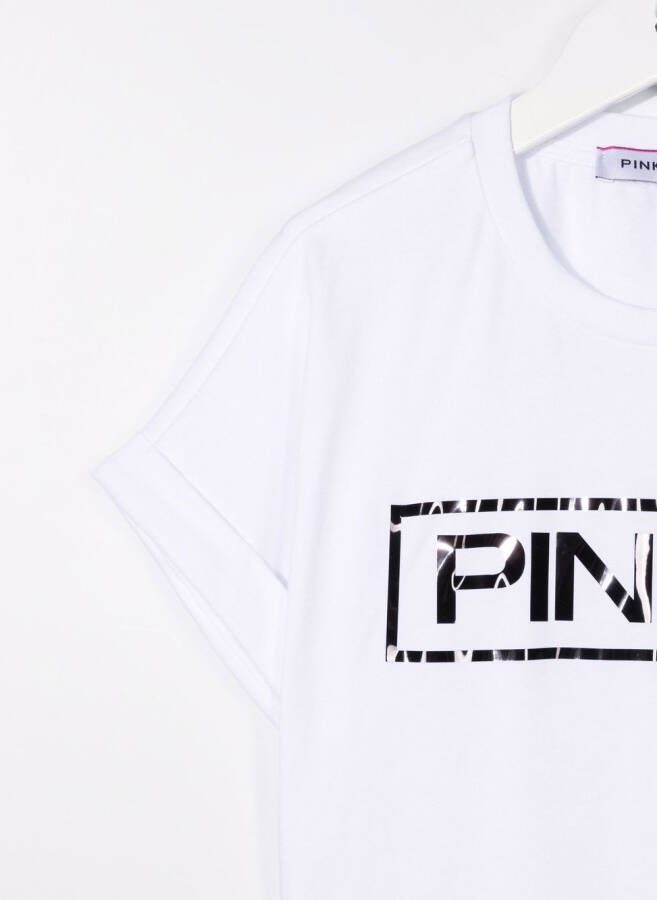 Pinko Kids T-shirt met ronde hals Wit