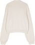 Pinko Kids Trui met geborduurd logo Beige - Thumbnail 2