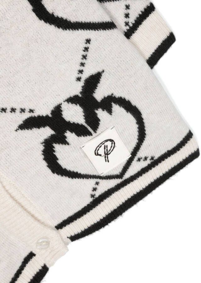 Pinko Kids Vest met V-hals Wit