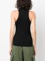 PINKO Tanktop met logo-reliëf Zwart - Thumbnail 4