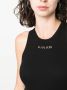 PINKO Tanktop met logo-reliëf Zwart - Thumbnail 5