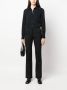 PINKO Blouse met logo jacquard Zwart - Thumbnail 2