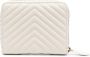 PINKO logo-plaque quilted leather wallet Wit - Thumbnail 2