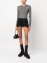 PINKO Shorts met logoprint Zwart - Thumbnail 2