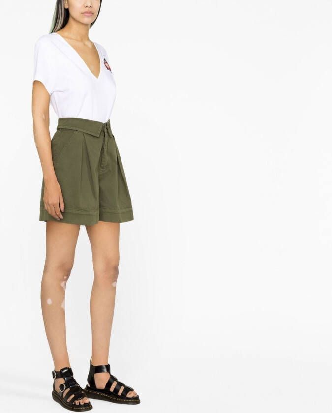 PINKO T-shirt met logoprint Wit