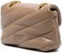 PINKO Love Baby gewatteerde tas Bruin - Thumbnail 4