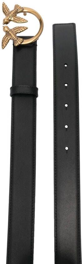 PINKO Leren riem Zwart
