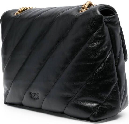 PINKO Love Big Puff crossbodytas Zwart