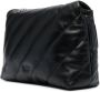 PINKO Love Baby Puff leren crossbodytas Zwart - Thumbnail 3