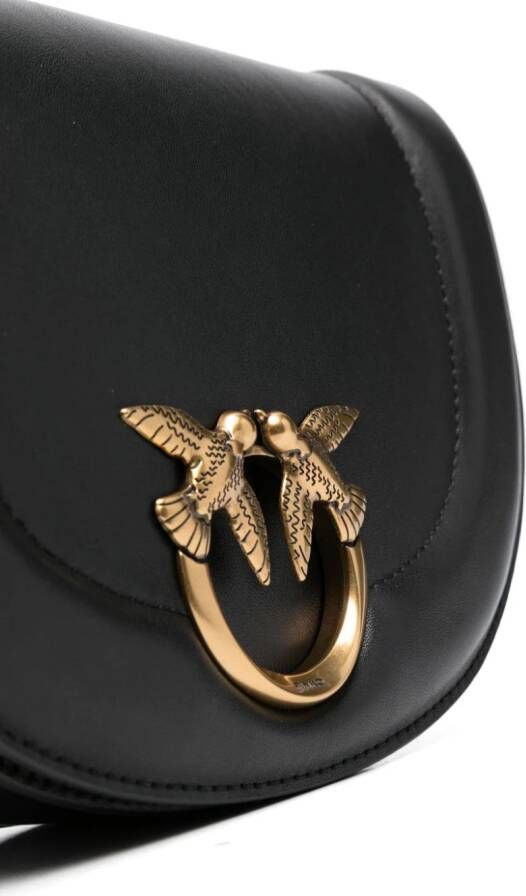 PINKO Love Birds crossbodytas Zwart