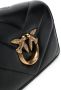 PINKO Love gewatteerde crossbodytas Zwart - Thumbnail 5