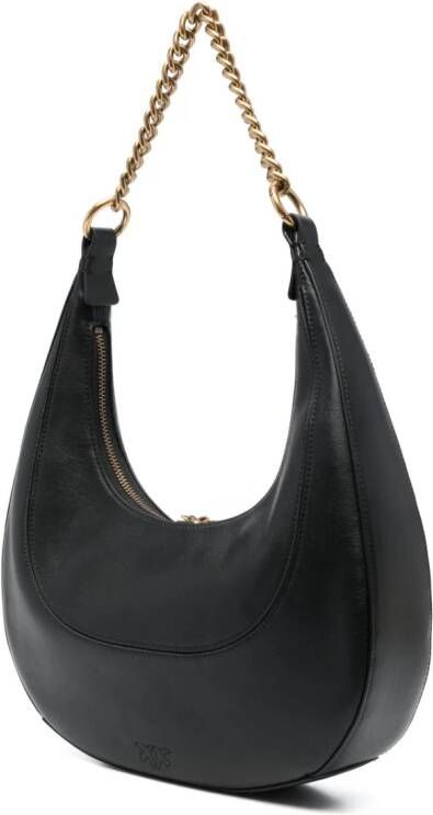 PINKO Love Birds shopper Zwart