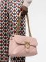 PINKO Love Classic Puff crossbodytas Roze - Thumbnail 3