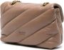 PINKO Love Classic Puff schoudertas Bruin - Thumbnail 3