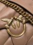PINKO Love Classic Puff schoudertas Bruin - Thumbnail 4