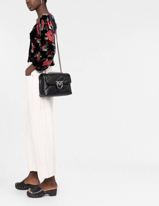 PINKO Love Classic Puff schoudertas Zwart