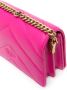 PINKO Love Click kleine crossbodytas Roze - Thumbnail 5