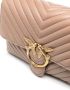 PINKO Love gewatteerde schoudertas Beige - Thumbnail 4