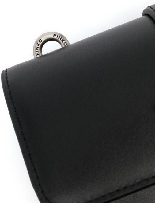PINKO Love kleine crossbodytas Zwart