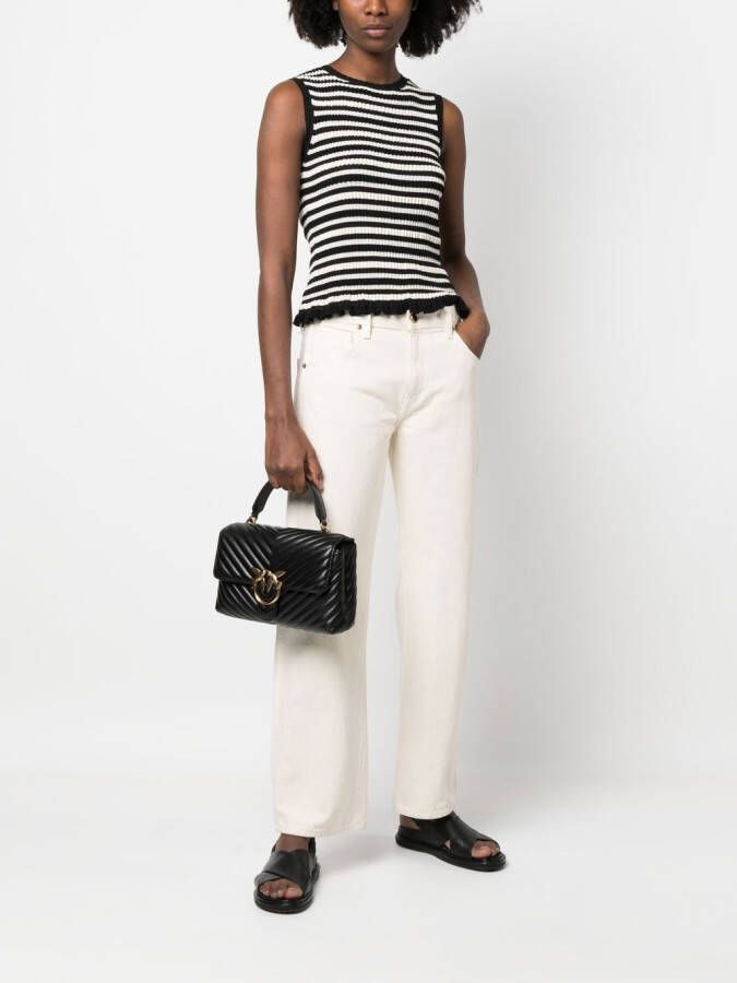 PINKO Love Lady Puff crossbodytas Zwart