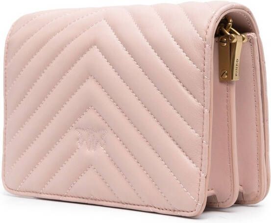 PINKO Love Lady Puff crossbodytas Roze