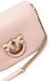 PINKO Love leren crossbodytas Roze - Thumbnail 5