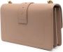 PINKO Love leren crossbodytas Beige - Thumbnail 3