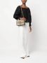 PINKO Love leren crossbodytas Beige - Thumbnail 2