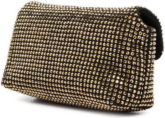 PINKO Love Micro Puff kleine tas Zwart