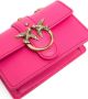 PINKO Love kleine crossbodytas Roze - Thumbnail 4