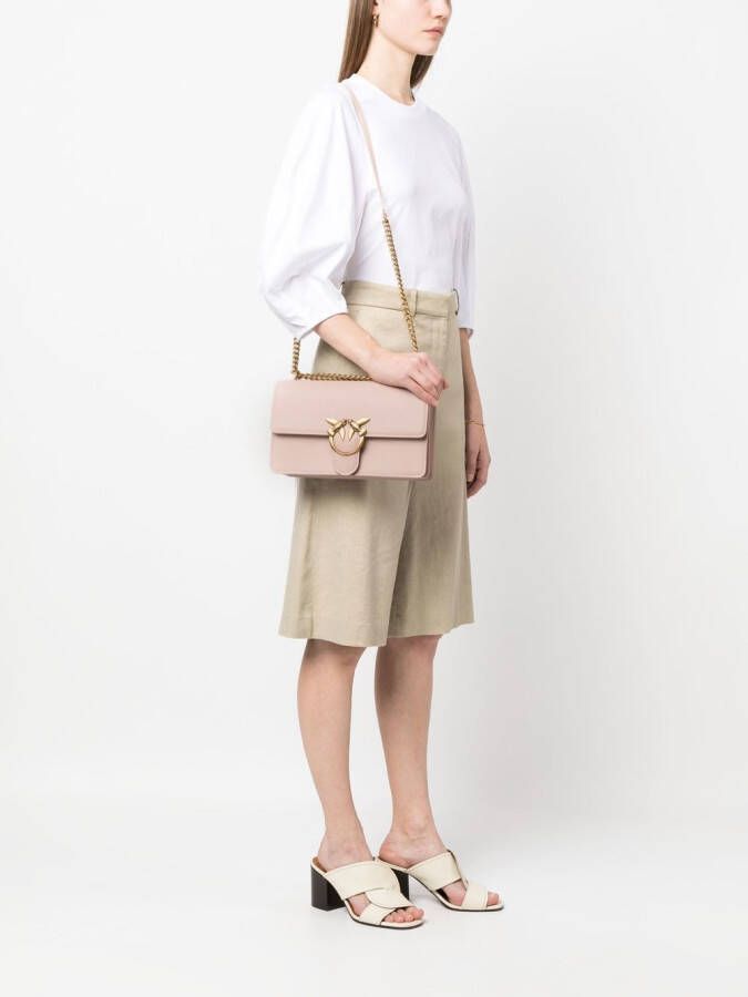 PINKO Love One Simply crossbodytas Roze