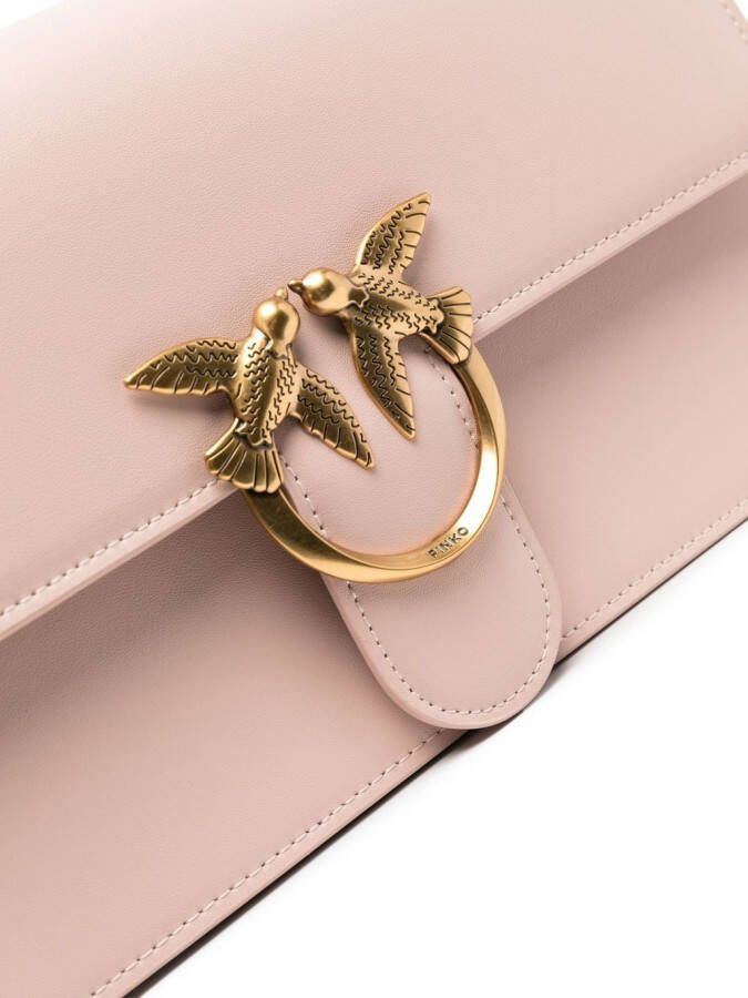 PINKO Love One Simply crossbodytas Roze