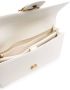 PINKO Love One Classic leren crossbodytas Beige - Thumbnail 5