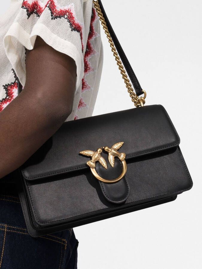 PINKO Love One crossbodytas Zwart