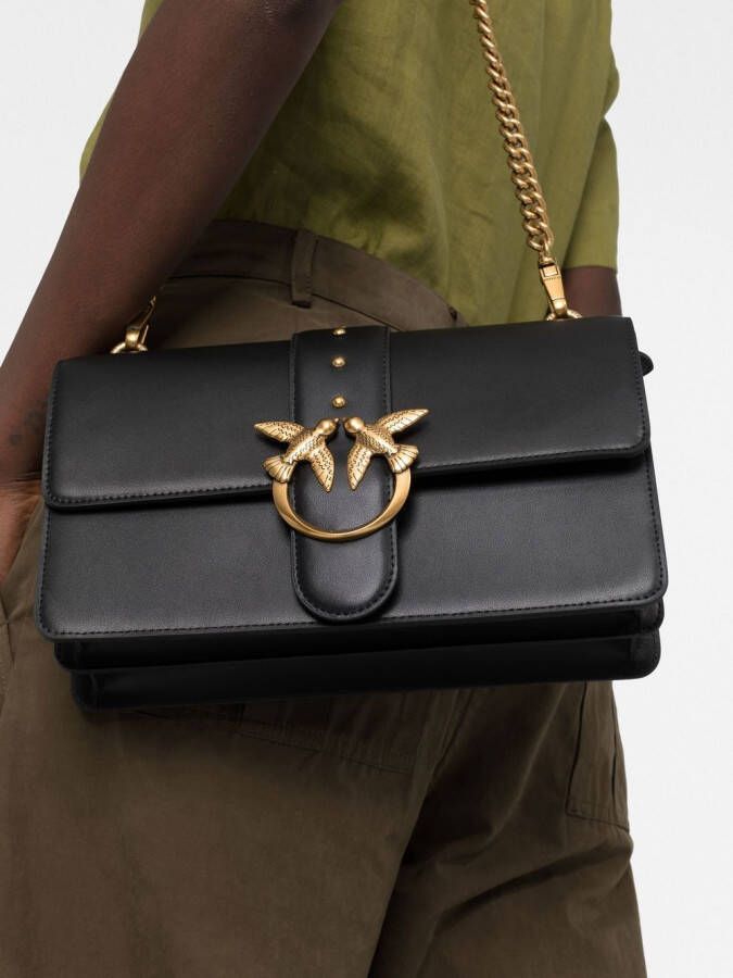 PINKO Love One crossbodytas Zwart